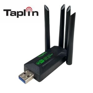 Taplin TWA-105 1200Mbps USB 3.0 WiFi Adaptör 4 Antenli