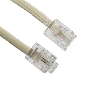 Powermaster Hazır Telefon Hat Kablosu 6P/2C 25 Metre