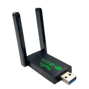 Taplin TWA-104 600Mbps USB 3.0 WiFi Adaptör 2 Antenli