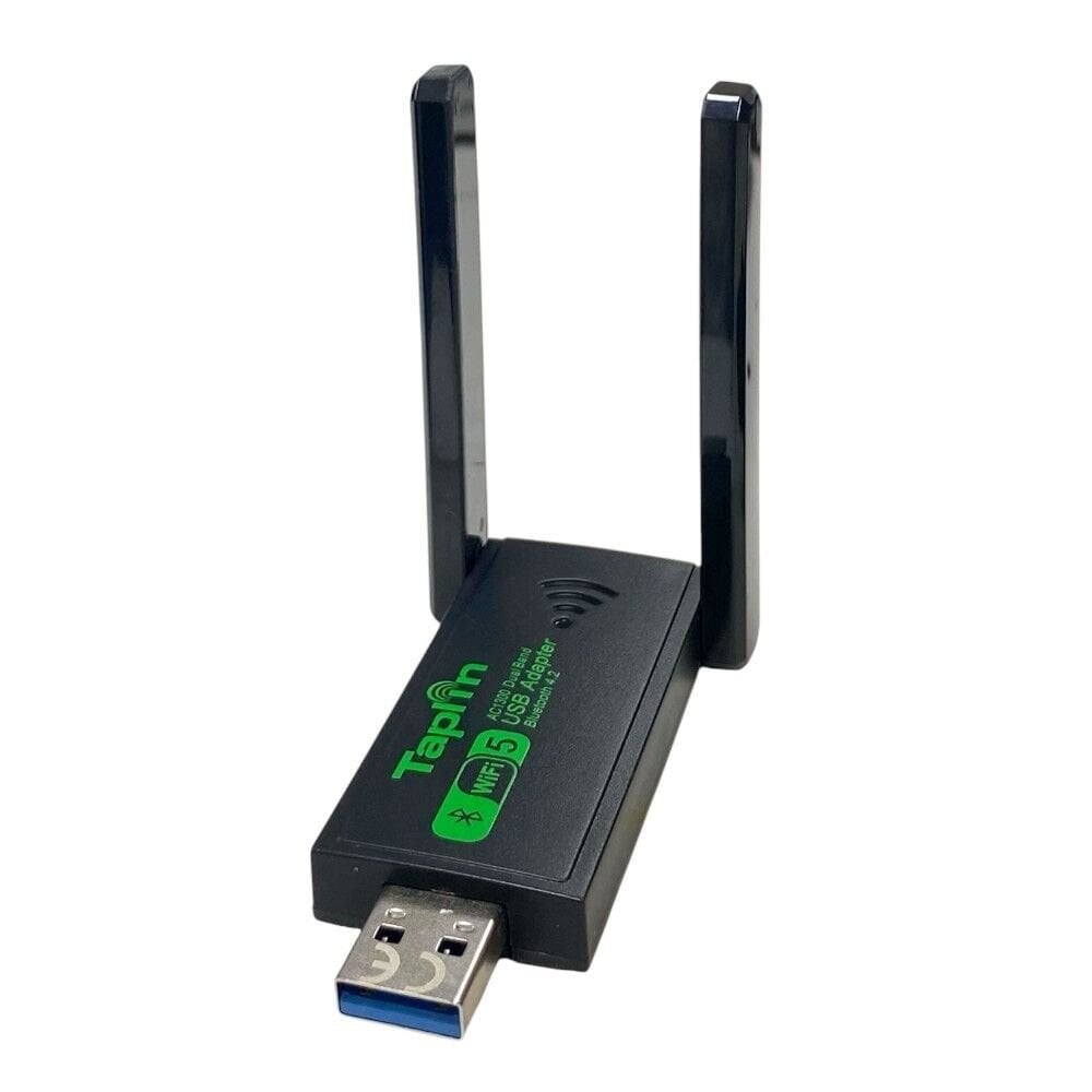 Taplin TWA-104 600Mbps USB 3.0 WiFi Adaptör 2 Antenli