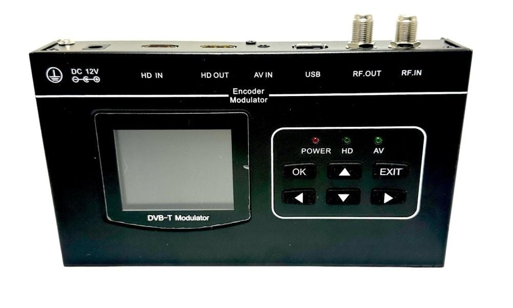 Divisat DT-300 HD-RF Converter HDMI-CVBS DVB-T Encoder Modülatör