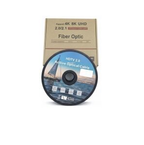 Taplin 4K 60Hz Destekli Fiber Optik 2.0 HDMI Kablo – 60Metre