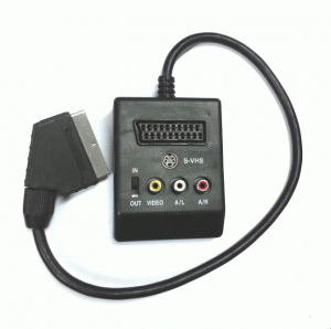 Scart Çoklayıcı 1'Li+3 RCA+S VİDEO