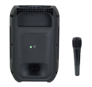 Rose SP-322 Şarjlı Mikrofonlu Bluetooth RGB Işıklı Taşınabilir Hoparlör