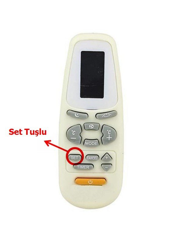 DemirDöküm Klima Kumandası SET Tuşlu