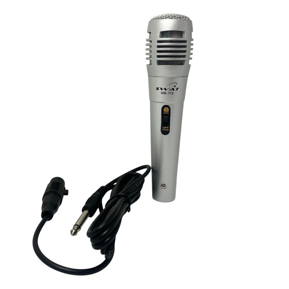 Swat MB112 Kablolu Gri El Mikrofon