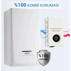 Powermaster Slim-3000 Otomatik Voltaj Regülatörü 3000VA Kombi Regülatörü