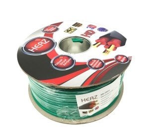 HERZ RG6U4 Uydu Anten Kablosu 100Metre Yeşil