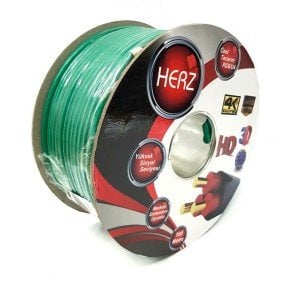 HERZ RG6U4 Uydu Anten Kablosu 100Metre Yeşil