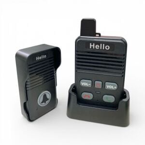 Hello D90 Şarjlı Kapalı Devre Doorbell Konuşma Sistemi