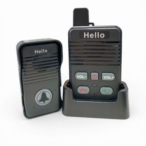 Hello D90 Şarjlı Kapalı Devre Doorbell Konuşma Sistemi