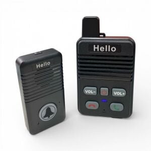 Hello D90 Şarjlı Kapalı Devre Doorbell Konuşma Sistemi