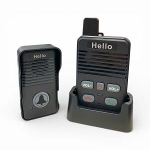Hello D90 Şarjlı Kapalı Devre Doorbell Konuşma Sistemi