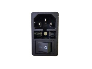 electroon C7 Power Şase Erkek Anahtarlı Sigorta Yuvalı Geçişli