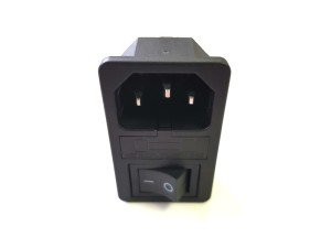 electroon C7 Power Şase Erkek Anahtarlı Sigorta Yuvalı Geçişli