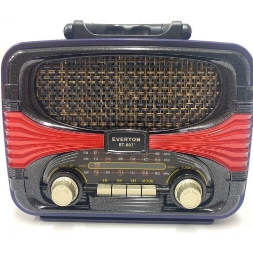 Everton RT-807BT USB-SD-FM-Bluetooth Nostaljik Radyo
