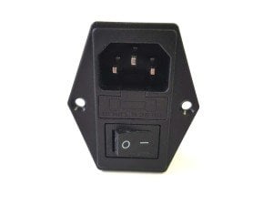 electroon C7 Power Şase Erkek Anahtarlı Sigorta Yuvalı Vidalı