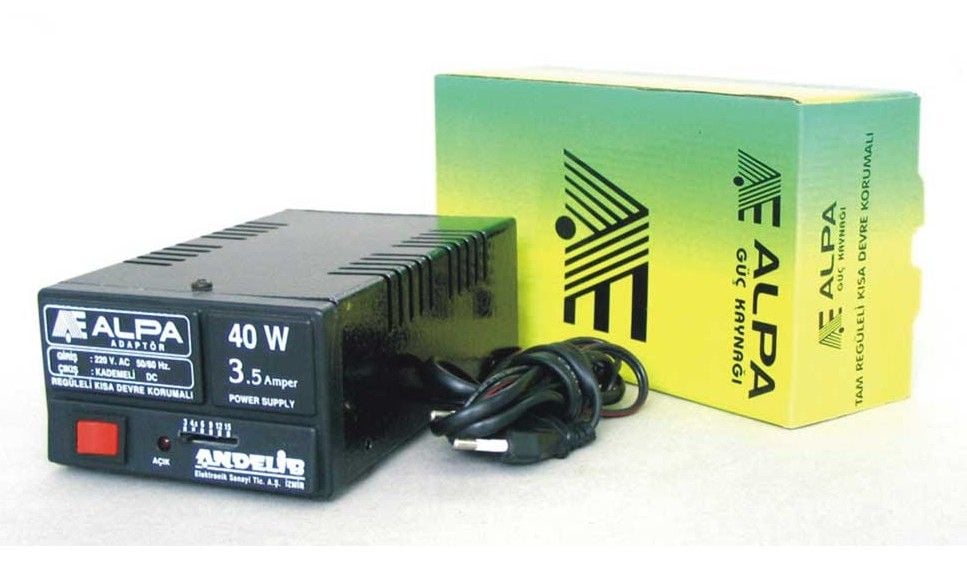 ALPA 40Watt 3-15V DC Kademeli 3.5Amper Adaptör