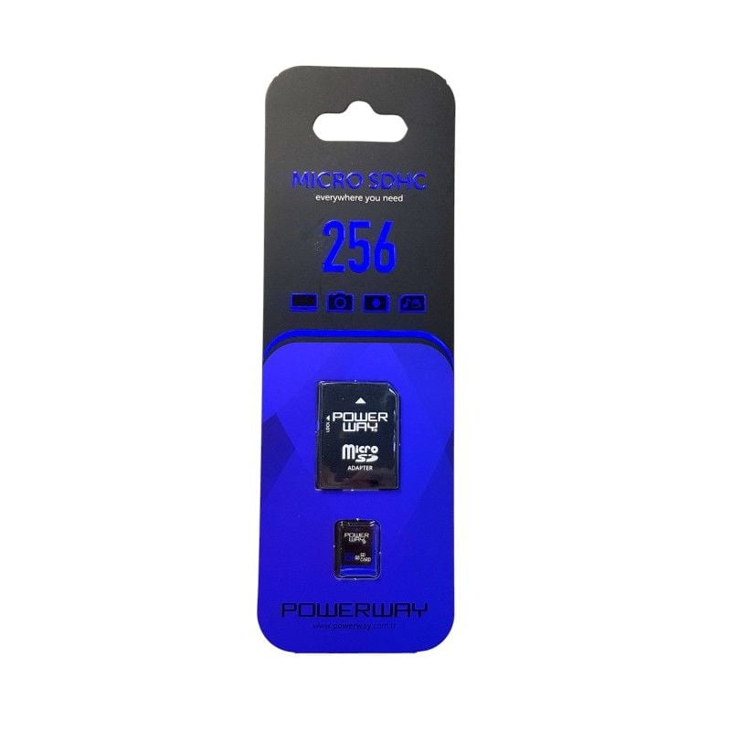 Powerway PWR-256 256 GB Micro SD (Class 10) Hafıza Kartı
