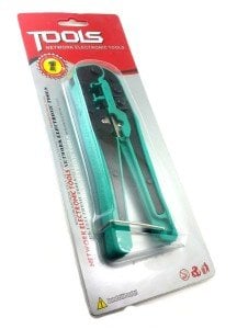 electroon HY-376G RJ11-RJ22-RJ45-CAT5-CAT6 Kablo Sıkma Pensesi