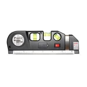 Proskit PD-161-C 4'ü 1 Arada Çok Amaçlı Su Terazili Lazer Seviye Ölçer