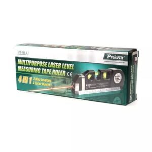 Proskit PD-161-C 4'ü 1 Arada Çok Amaçlı Su Terazili Lazer Seviye Ölçer
