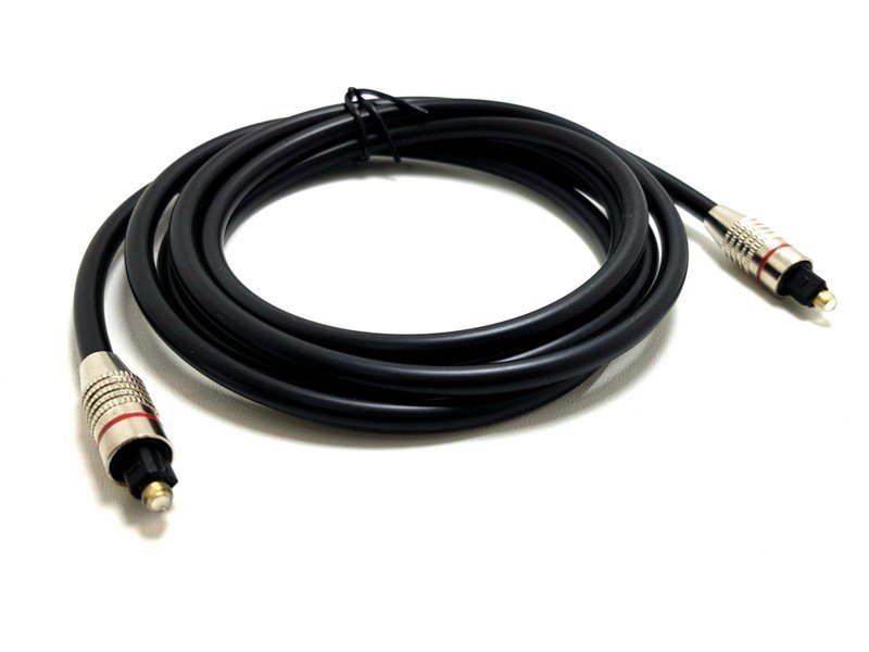 electroon 2metre Optik Toslink Ses Kablosu Metal Fişli