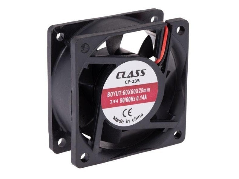 Class 60x60x25mm DC 24Volt Fan