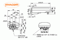 INVACOM QDF-031 Flanşlı Quad HD LNB