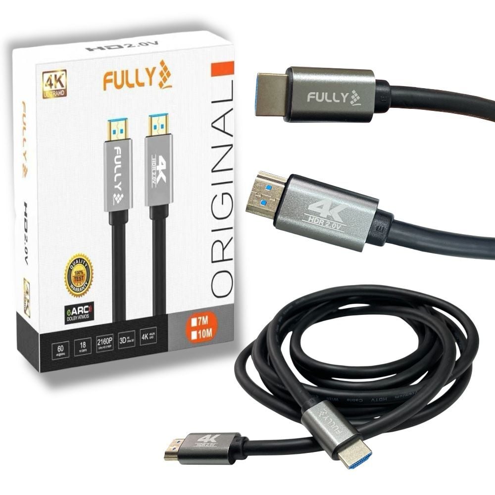 FULLY 4Kx2K 60Hz UHD 2.0V 10Metre HDMI Kablo