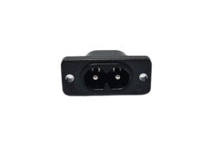 electroon 220Volt AC Şase Fiş Çift Yarıklı 35x15mm