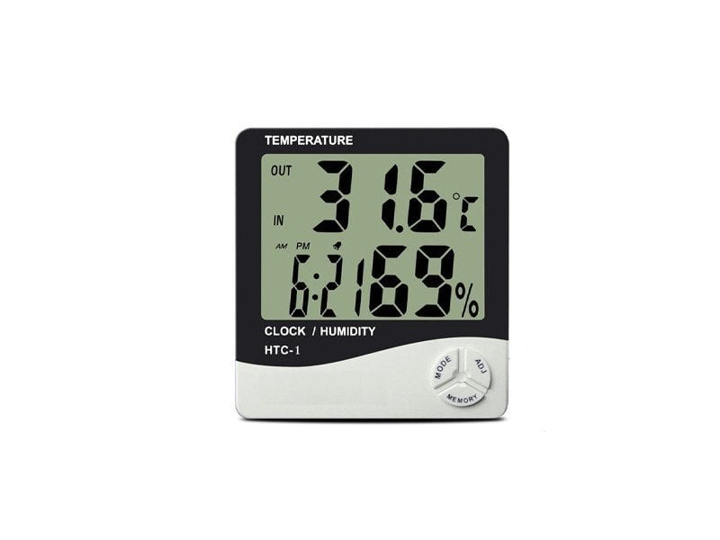 TT-TECHNIC HTC-1 Saatli Nem Ölçer ve Termometre