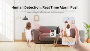 Vstarcam CV331S 3MP Çift Yönlü Ses Wi-Fi Bebek Kamera