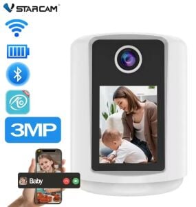 Vstarcam CV331S 3MP Çift Yönlü Ses Wi-Fi Bebek Kamera