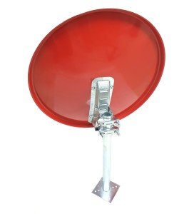 Antenci 70cm Türk Bayraklı Çanak Anten