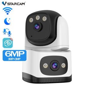 Vstarcam CS995DR 2 Kameralı 6MP Çift Yönlü Ses Wi-Fi Bebek Kamera