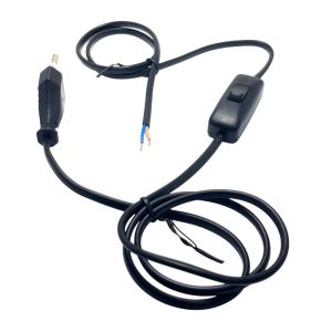 Electroon 220Volt Anahtarlı Power Kablo 1 mt 2x0.75mm