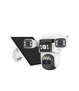 Vstarcam CB621SR 3 Kameralı 6MP Güneş Panelli Solar Wifi PTZ Kamera