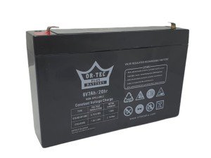 ORTEC 6Volt 7Amper Bakımsız Kuru Akü 6V-7Ah