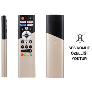 Dijitsu Smart LED TV Kumanda - Ses Komutsuz