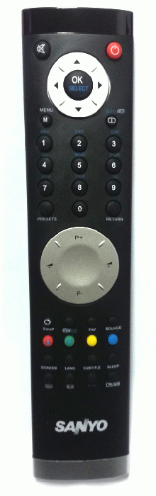 SANYO RC-1800 LCD-LED TV Kumandası
