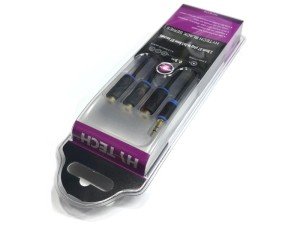 HYTECH HY-B110 3,5mm Erkek 3x3,5mm Dişi Stereo 5+1 Kablosu