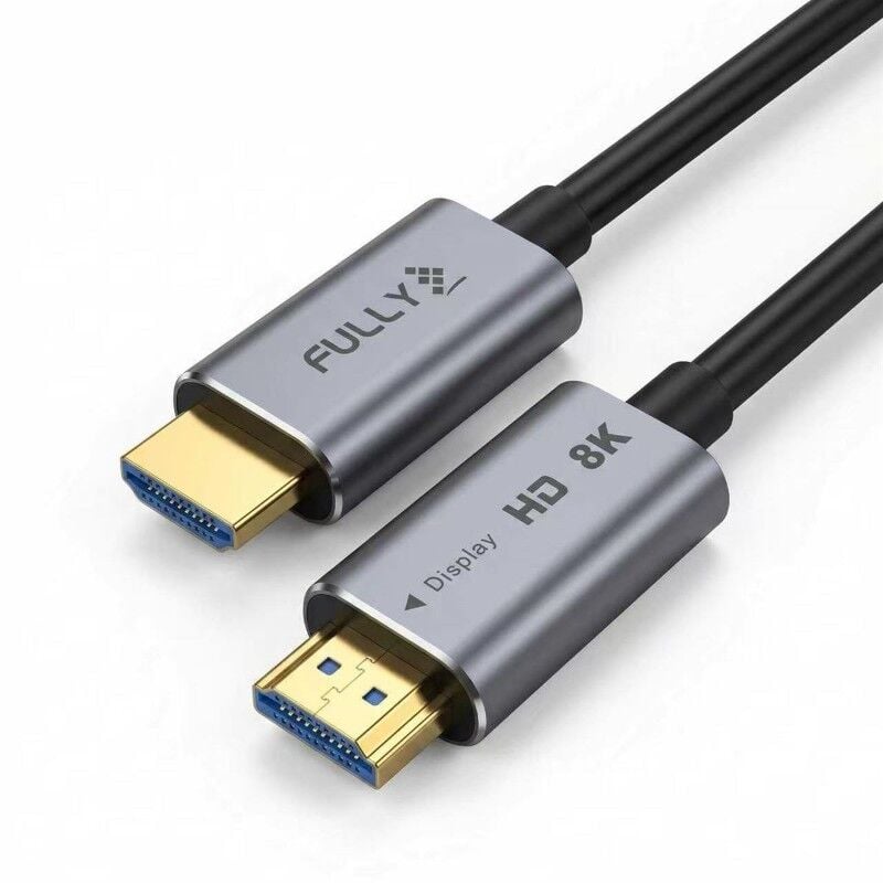 FULLY 8K 2.1V Fiber Optik HDMI Kablo - 30Metre 7680x4320P