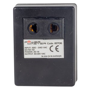 Powermaster 20Watt 220V-110V AC-AC Dönüştürücü Konvertör
