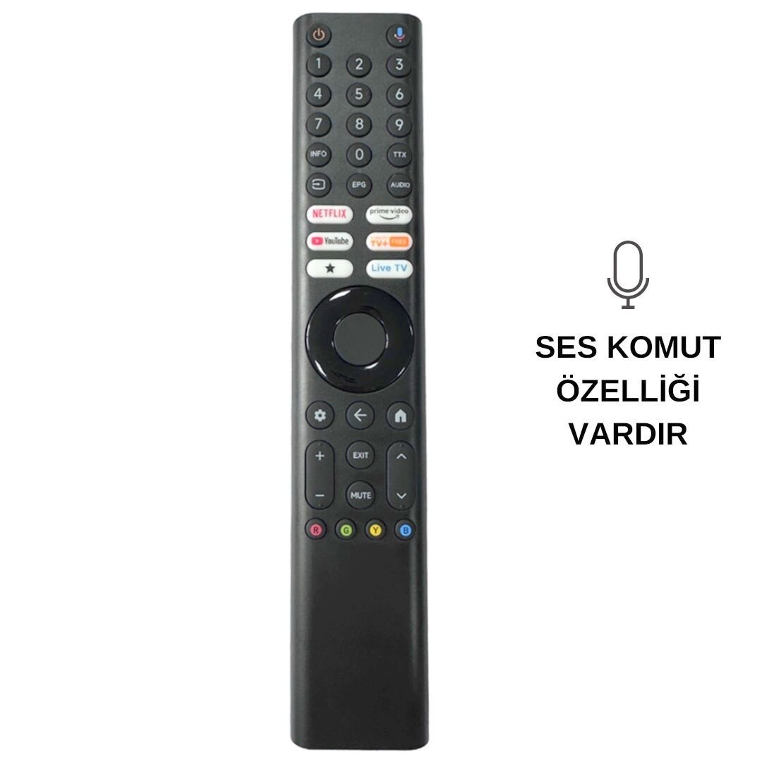 Xiaomi MI-VER.23 Netflix-Prime Video Tuşlu Bluetooth Kumanda - Ses Komutlu