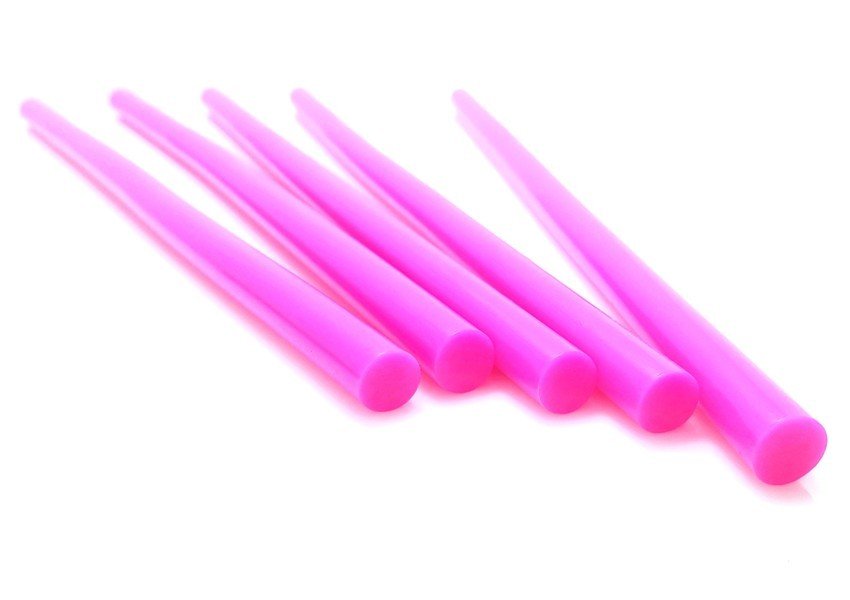 electroon Pembe 30cm Çubuk Silikon 11.2mm - 1Adet