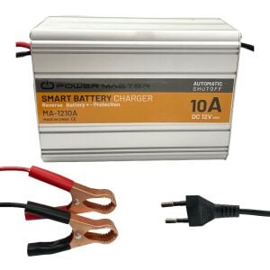Powermaster MA-1210 12Volt 10Amper Akıllı Hızlı Akü Şarj Cihazı