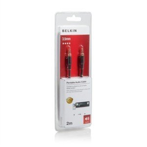 Belkin F3Y117bf2M 3.5mm AUX Ses Kablosu 2MT