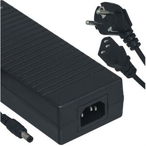 Hightek HT-1515E 24Volt 5Amper Plastik Kasa Adaptör 5.5x2.5mm Jak Fişli