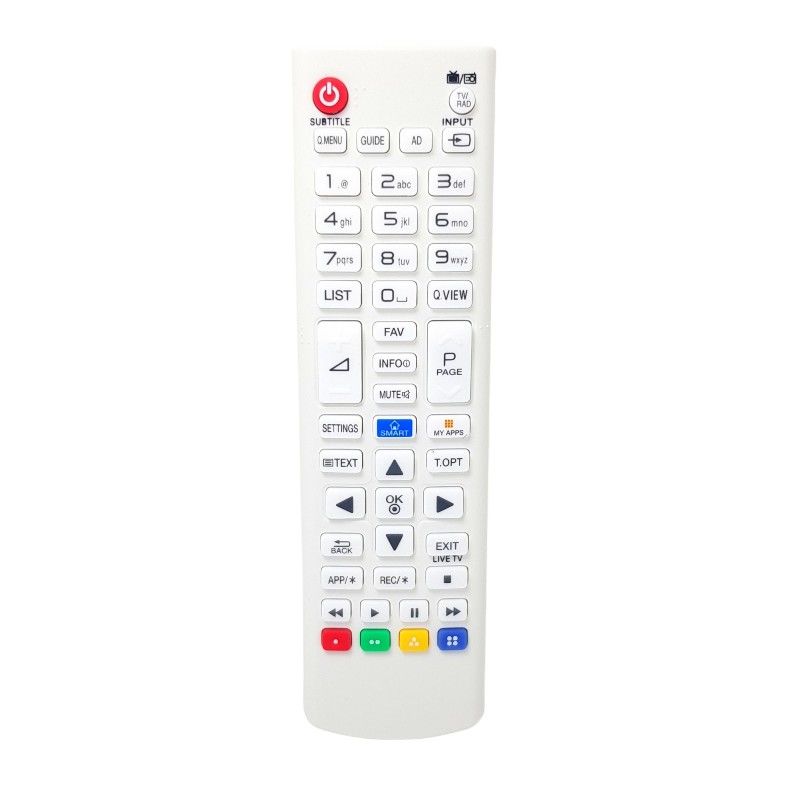 LG Netflix-Prime Video-Rakuten Tv-Disney+ Tuşlu LED TV Kumanda - Beyaz